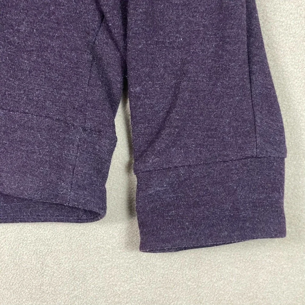 Nike Sweatshirt‎ Adult Large Purple Full Zip Training Jacket Big Swoosh Mens